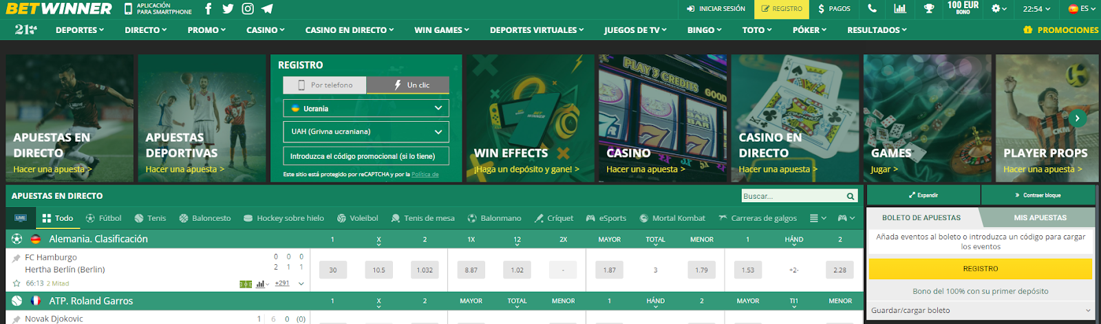 استمتع بأفضل تجربة المراهنة مع Betwinner استمتع بأفضل تجربة المراهنة مع Betwinner